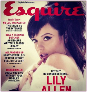 lily allen on esquire uk
