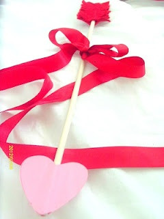 cupid’s arrow valentines diy