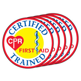 hat label value packs certified cpr first aid trained make your cpr ...