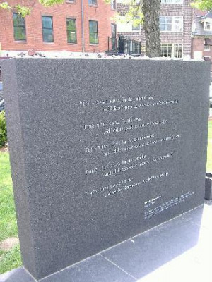 New England Holocaust Memorial Photo: Quotes