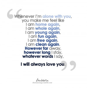 Anberlin, Love Song (originally by The Cure)