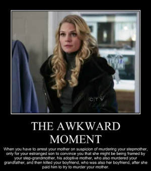 The awkward moment - once-upon-a-time Fan Art