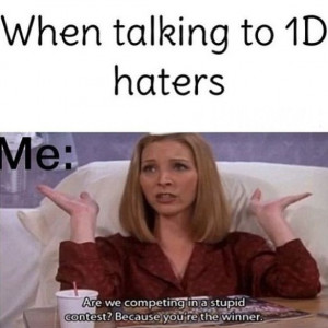 One direction || one direction haters win :)