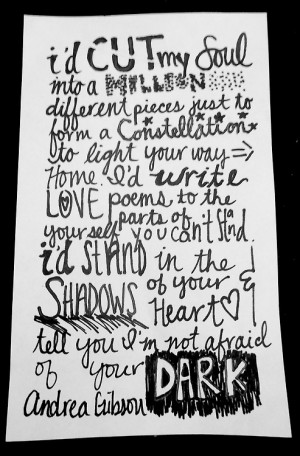 inkingpaper:Andrea Gibson