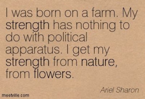 Ariel Sharon . Great quote. #Israel