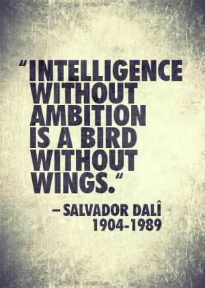 intelligence #ambition