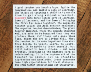 inspirational quotes for teachers thank you quotes for teachers