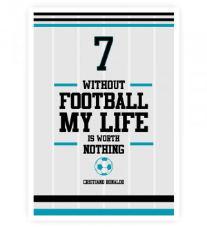 Lab No.4 Cristiano Ronaldo Sports Inspirational Quotes Poster by Lab ...