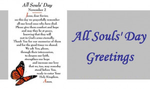 All Souls intentions envelopes are in the pews