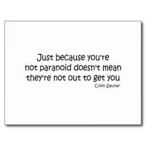 Paranoid Quotes