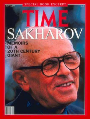 Andrei Sakharov - May 14, 1990 - Russia - Cold War -...