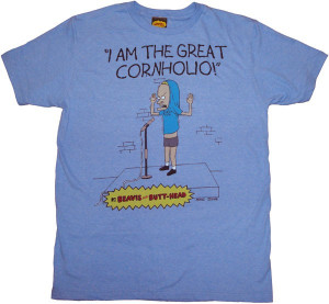 The Great Cornholio Beavis and Butthead T-Shirt