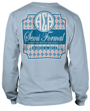 Alpha Sigma Alpha Formal T-shirt