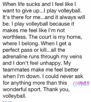 love volleyball quotes volleyball quote i love volleyball quotes i ...