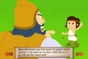 Bible Heroes: David and Goliath--Bible Stories for Children by 4Soils ...
