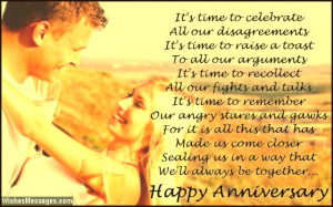 Anniversary Quotes For Him: Anniversary Poems For Husband Happy ...