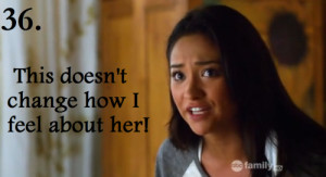36. That doesn’t change how I feel about her! ~Emily Season 1 ...