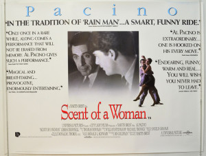 ... SCENT OF A WOMAN (1992) Original Quad Movie Poster - Al Pacino (Quotes