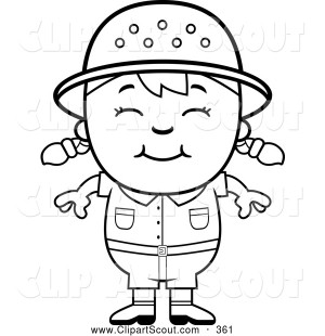 Related Pictures happy girl clipart black and white