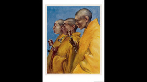 Tibetan Yellow Monks Using