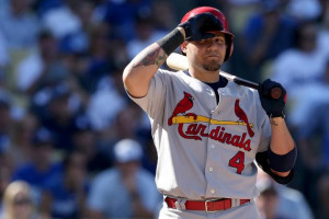 Yadier Molina Can't Come Through for Cardinals Against Dodgers