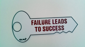 this key is so right failure leads to success if