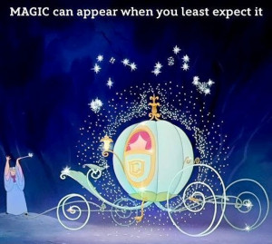 Cinderella Fairy Godmother Magic quote via www.Facebook.com/Disney