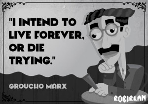 Groucho Marx Quote by roberlan