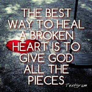 Heal a broken heart...