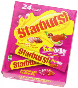 Pink Starburst Candy