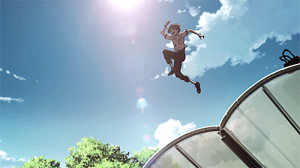 GIF: Zankyou No Terror - Twelve Big Jump by Azael1332Ragnarok