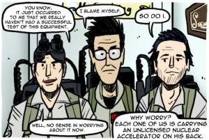 , Dr. Egon Spengler and finally Dr. Peter Venkman that after all ...