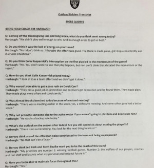 Jim Harbaugh, part 2