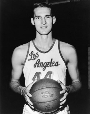 Portrait Of Basketball Luminary Jerry West: American basketball player ...