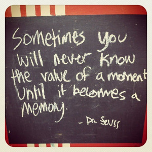Motivational Wallpaper with Quote By Dr. Seuss: Sometimes you will ...