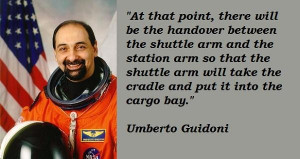 Umberto guidoni famous quotes 4