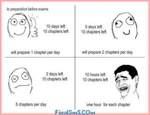Preparation Before Exam