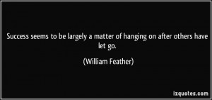 Hanging On Quotes