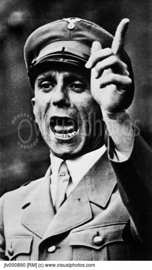 Paul Joseph Goebbels (1897 1945) Nazi Minister of Propaganda Portrait