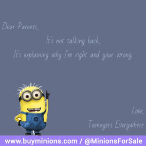 Minion Quotes