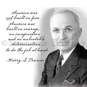 Harry Truman Quotes Truman portrait quote