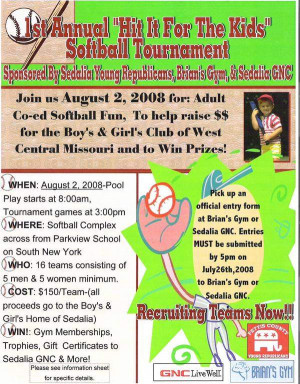 quotes for softball. Jun 20 2008 10:24 PM