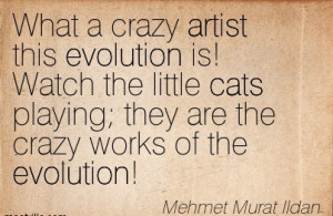 What A Crazy Artist This Evolution Is! Watch The Little Cats Playing ...
