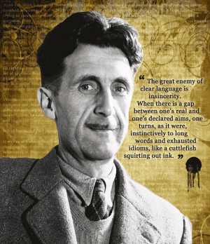 ... Pictures the great enemy of clear language is insincerity enemy quotes