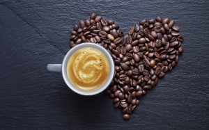 Coffee love heart Wallpapers Pictures Photos Images