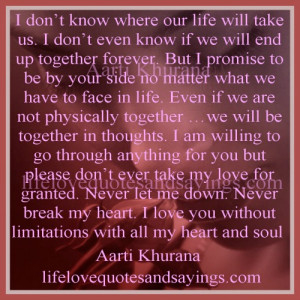Our Life Together Quotes http://www.lifelovequotesandsayings.com/2013 ...