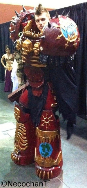 Chaos Space Marine Cosplay Chaos space marine by