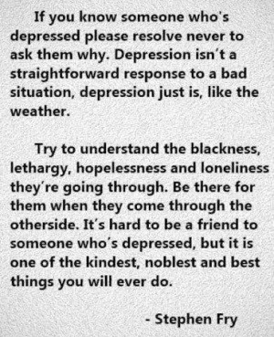 ... think some Depression Hurts (Depressing Quotes) above inspired you