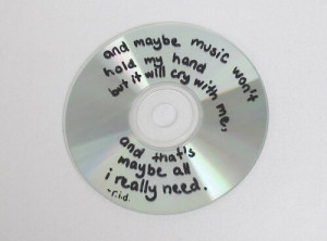 alternative, cd, grey, grunge, indie, love, music, pale, quotes, soft ...