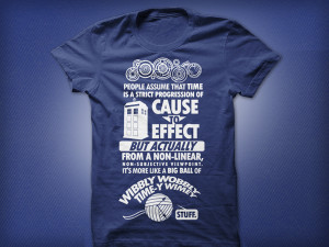 Dr Who T Shirt Quotes